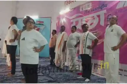 Do yoga and stay healthy District Magistrate Priyanka Niranjan