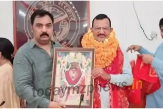 Grand farewell ceremony in Mirzapur District Officer's meeting room