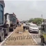 Heavy traffic jam on Shastri bridge disrupts life