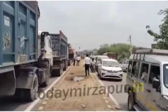 Heavy traffic jam on Shastri bridge disrupts life