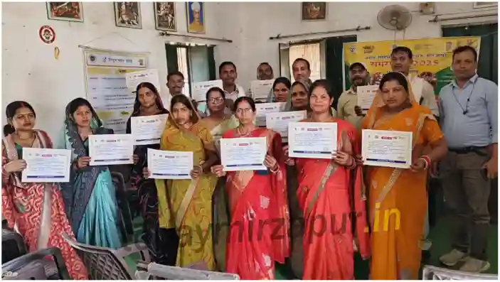 Madihaan Summer camp concluded at BRC office certificates distributed
