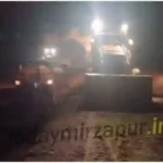Madihaan Video of illegal gravel mining inside a pond goes viral