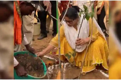 Massive tree plantation program organized in Mirzapur on World Environment Day