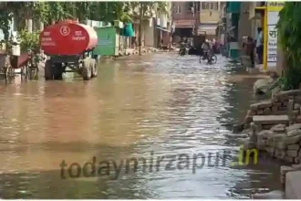 Mirzapur Nagar Palika claims of cleanliness exposed