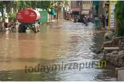 Mirzapur Nagar Palika claims of cleanliness exposed