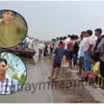 Mirzapur Two youths drowned in Ganga river one saved by villagers