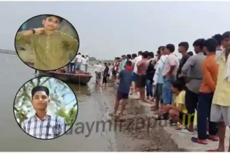 Mirzapur Two youths drowned in Ganga river one saved by villagers