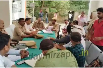Police Solution Day at Chilh Police Station of Mirzapur