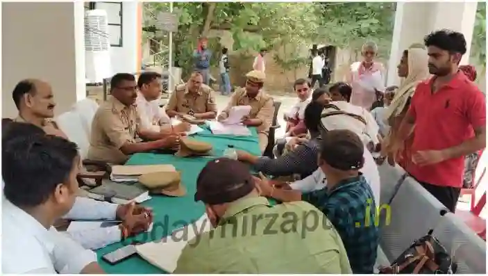 Police Solution Day at Chilh Police Station of Mirzapur