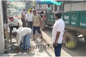 Preparations for Jagannath Rath Yatra are in full swing in Mirzapur