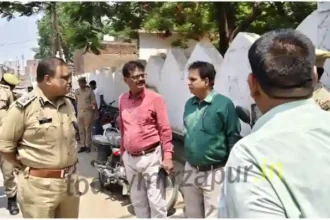 SP reviewed the security arrangements for Jumme ki Namaz and Bakrid festival in Mirzapur