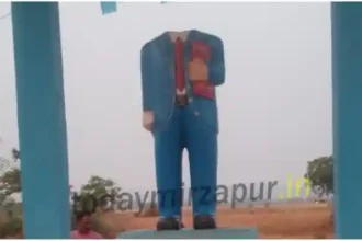 Villagers are angry after the head of Dr Bhimrao Ambedkar statue was broken and separated