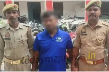 Warrant arrest Action taken by Katra Kotwali police station