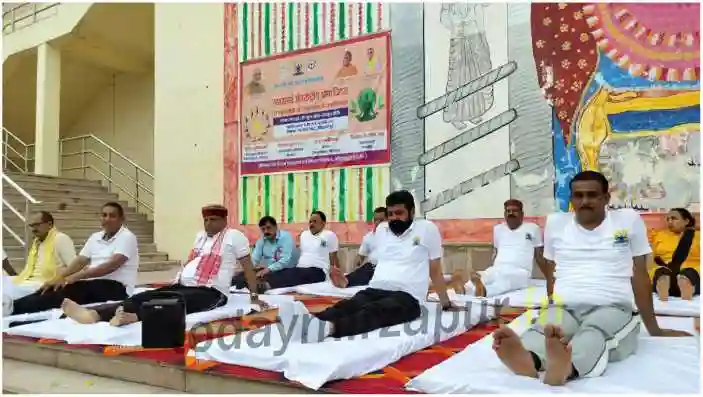 Yoga connects the body to the mind and the mind to the soul
