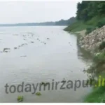 Rising water level of Ganga in Mirzapur