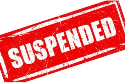 Suspended